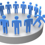 20238686 – helping hand member to join up with large social group or company